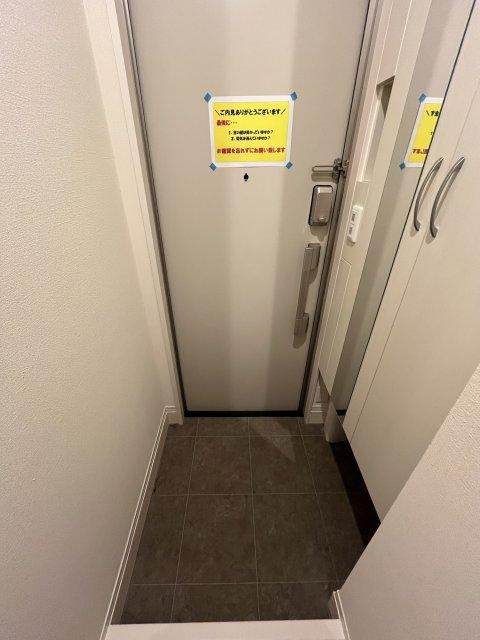 パークハイム七番館の玄関