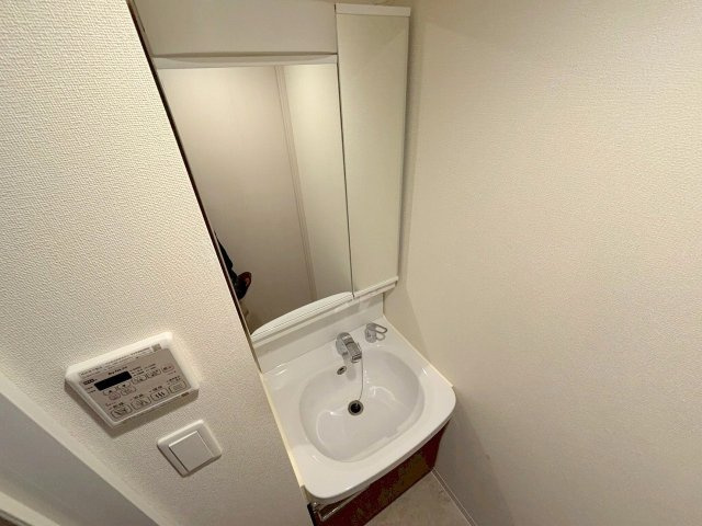 プレサンスブルーム東三国の独立洗面台