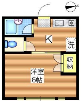 アマミハイツＡの間取り