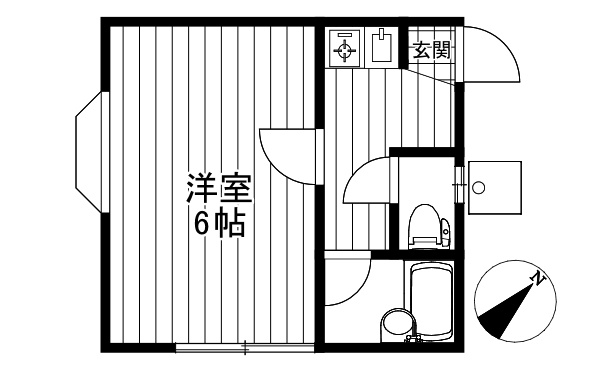 【間取り】 | グレース野沢