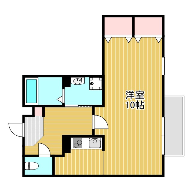 アクアリオⅡの間取り