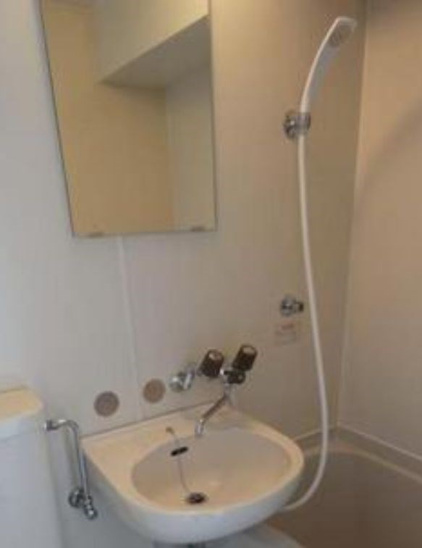 【洗面所】フローラル上野松が谷 