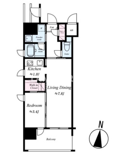 【間取り】 | ALFACIO BASE HAKATA