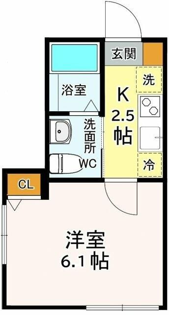 ブリーズ東船橋の間取り