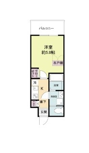 【間取り】 | セレニテ難波ミラク参番館
