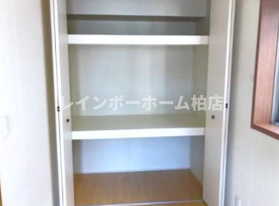 仲介手数料（賃料の1.10ヵ月）の50％OFF対象物件！の収納
