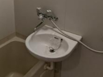 サワーグレードの洗面所