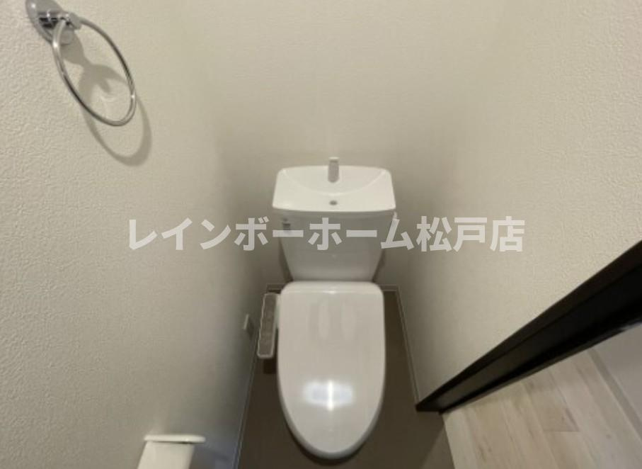 仲介手数料（賃料の1.10ヵ月）の50％OFF対象物件！のトイレ|トイレもきれいです