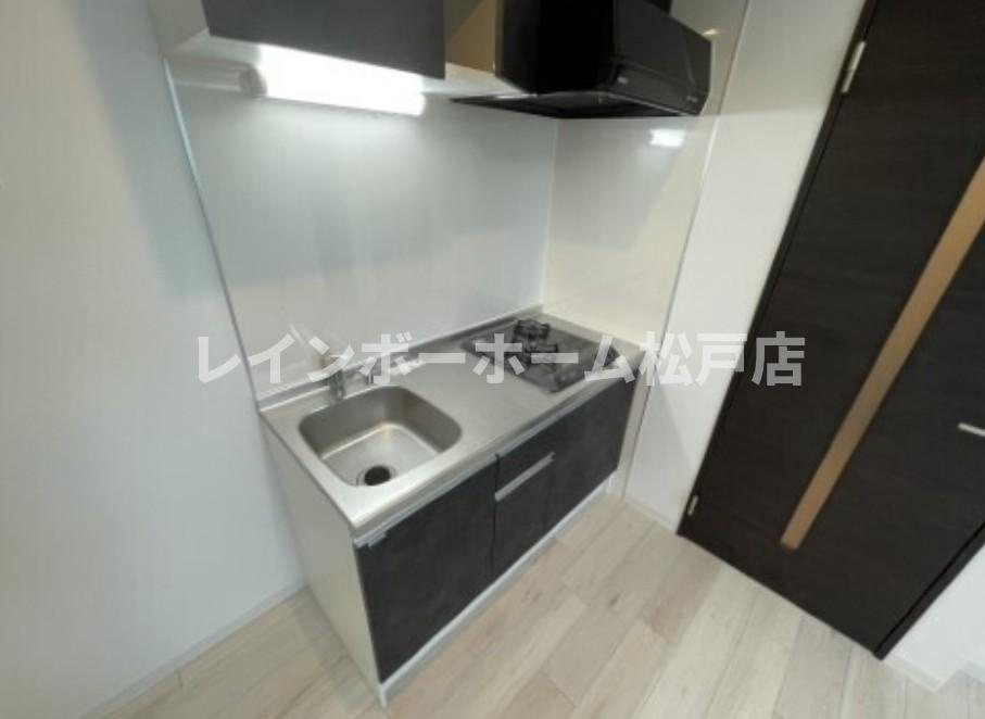 仲介手数料（賃料の1.10ヵ月）の50％OFF対象物件！のキッチン|コンパクトなキッチンで掃除もラクラク