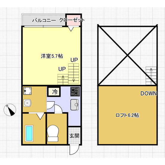 【間取り】 | SQUARE千種
