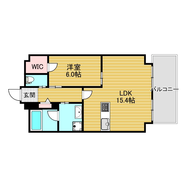 Stay esakaの間取り