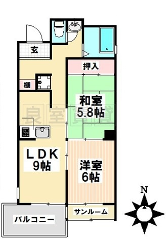 【間取り】 | なかくにビル