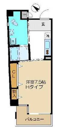 メゾン　ドゥ　エトワールの間取り