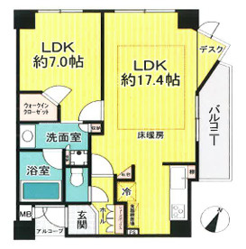 ファスタージュ相楽園の間取り