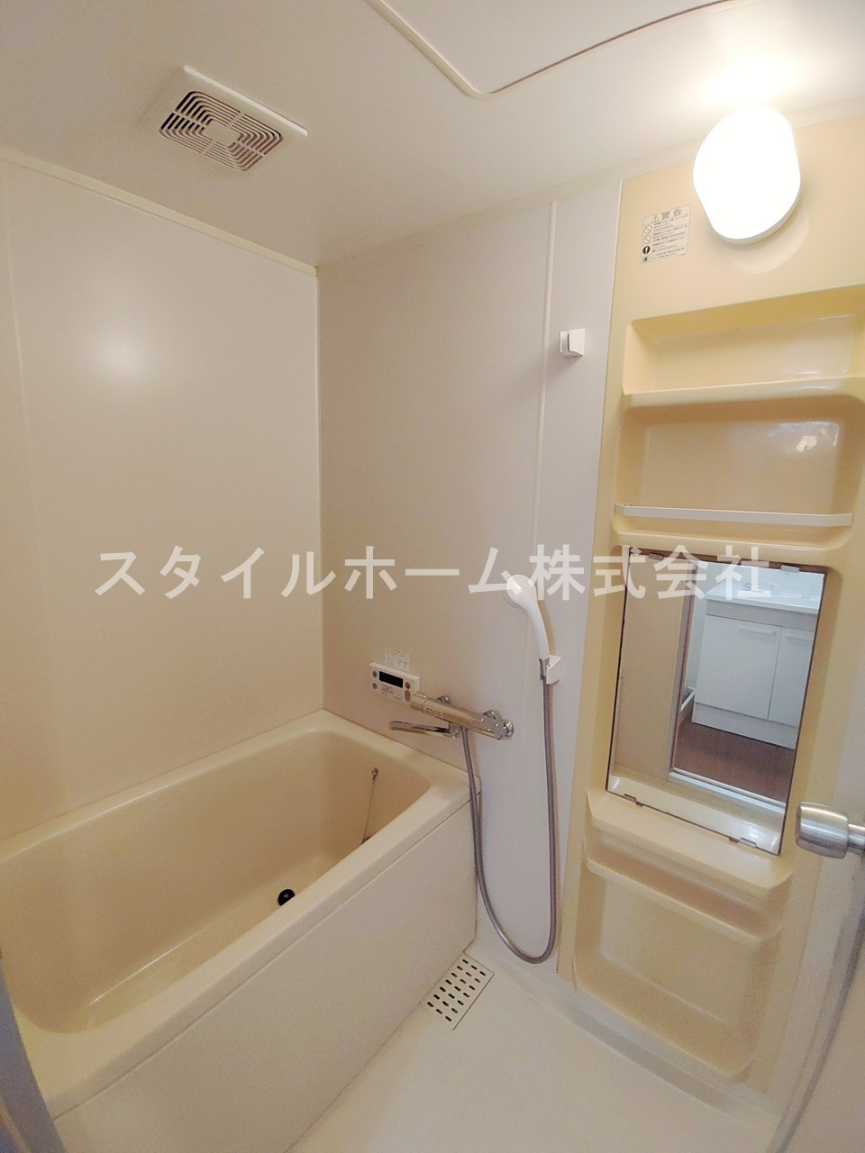 ＮＨ菰口の浴室|日々の疲れを癒すお風呂付です