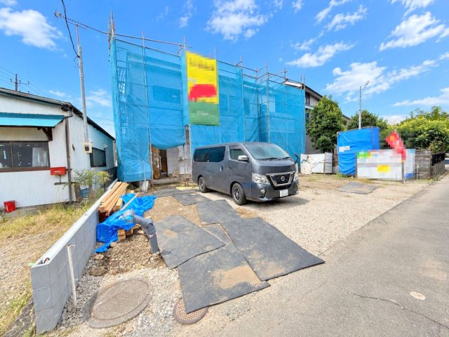 あきる野牛沼第5　全1棟の外観|現地 （2026年10月）撮影
※空はCG加工しています。