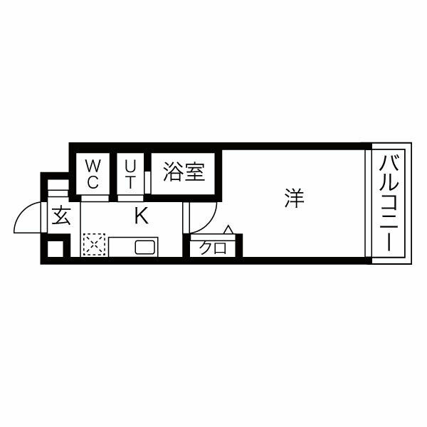 グランカーサ都島の間取り