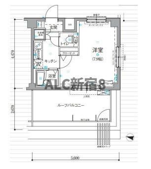 リヴシティ新宿壱番館の間取り