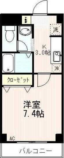 フルールパレスの間取り
