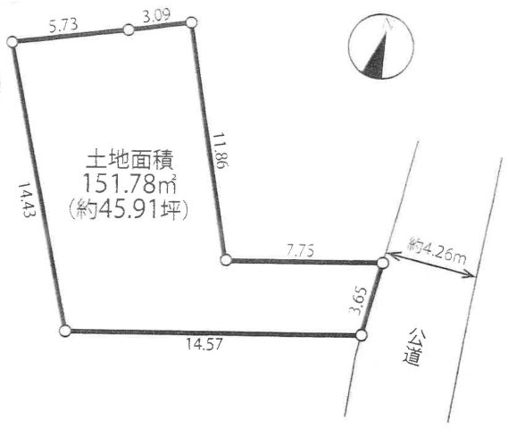 閑静な住宅地　JR横須賀線「逗子」駅徒歩圏内の土地図|土地図