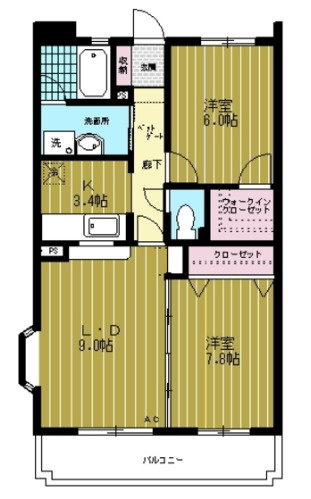 ボナールの間取り