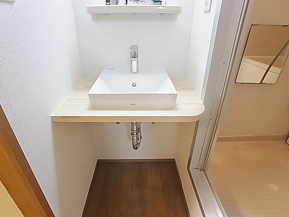 北町ハイムの洗面所
