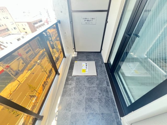 神戸市中央区国香通４丁目の賃貸マンションのバルコニー