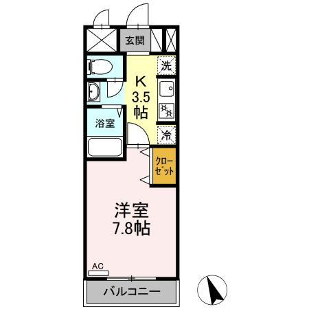ルピナスコート柴崎の間取り