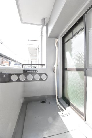スカイハイツ苅田のバルコニー
