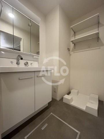 ディールーム上新庄の独立洗面台|D-Room上新庄　洗面台