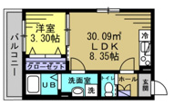 柏市豊四季のアパートの画像