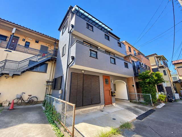 三芳町藤久保の前面道路含む現地写真