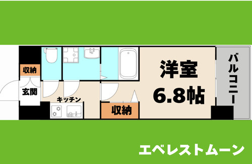 メイクス熱田大宝の間取り