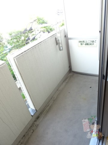 アドヴァンシティ岡山ステーションのバルコニー