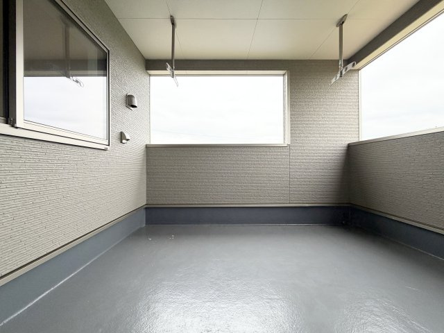 【バルコニー】 | クレイドルガーデン倉敷市連島町鶴新田第15 (全4棟)