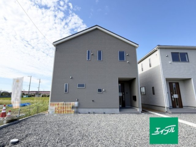 【外観】 | クレイドルガーデン倉敷市連島町鶴新田第15 (全4棟) | 並列3～4台駐車可能です！