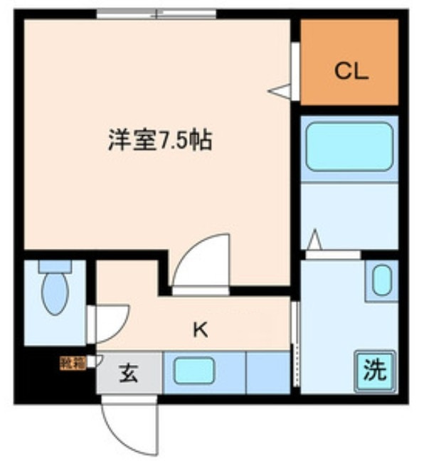 アイビーコートの間取り|間取りです。