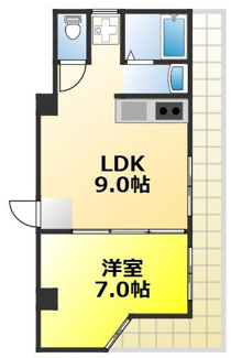 【間取り】 | カネサカ第２関口マンション