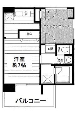 コンフォール深川の間取り|間取りです。