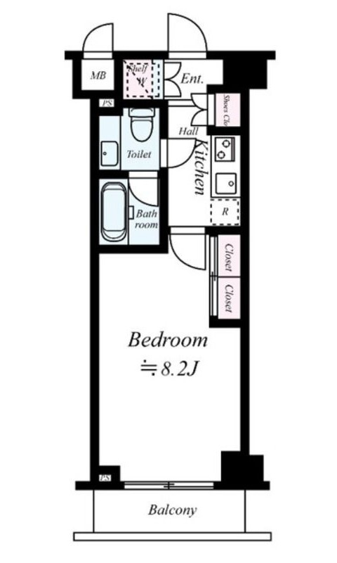 グロース錦糸町ミルーナヒルズの間取り|間取りです。