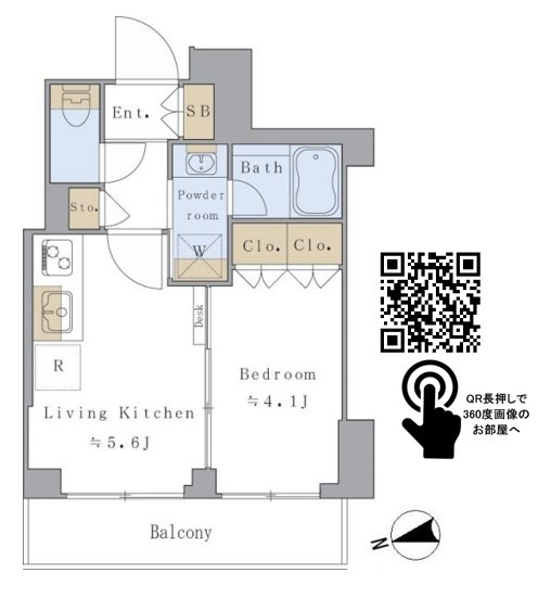 Ｂｒｉｌｌｉａ　ｉｓｔ　赤羽の間取り