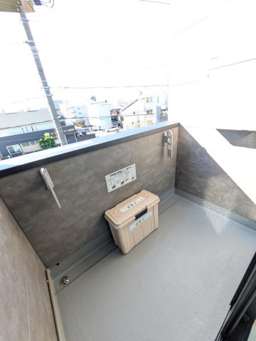  ハーモニーテラス坂井戸町Ⅱのバルコニー