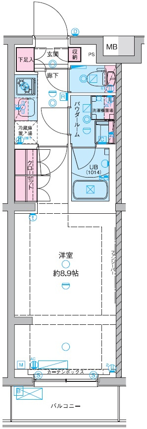 GENOVIA聖蹟桜ヶ丘の間取り