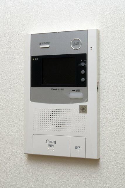ファインクレスト入谷のセキュリティ|モニター付インターホン