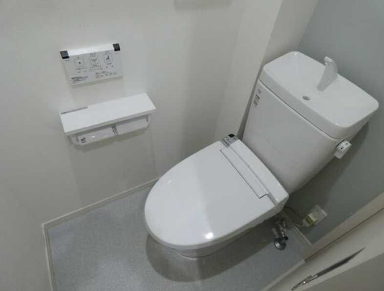 横浜市保土ケ谷区西谷２丁目のアパートのトイレ