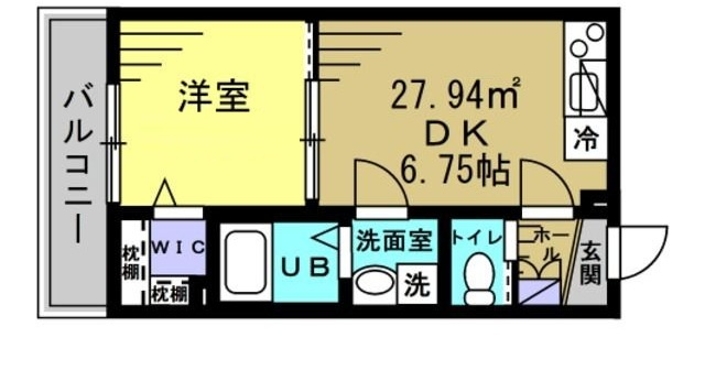 AJ八潮NorthⅢの間取り|間取りです。