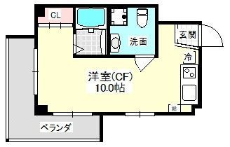 両国武蔵野マンションの間取り|間取りです。