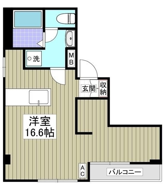 ＦＬＡＴ４７４ビルの間取り|間取りです。