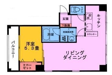 フォレストハウスの間取り|間取りです。