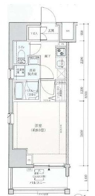 ロアール赤羽の間取り|間取りです。